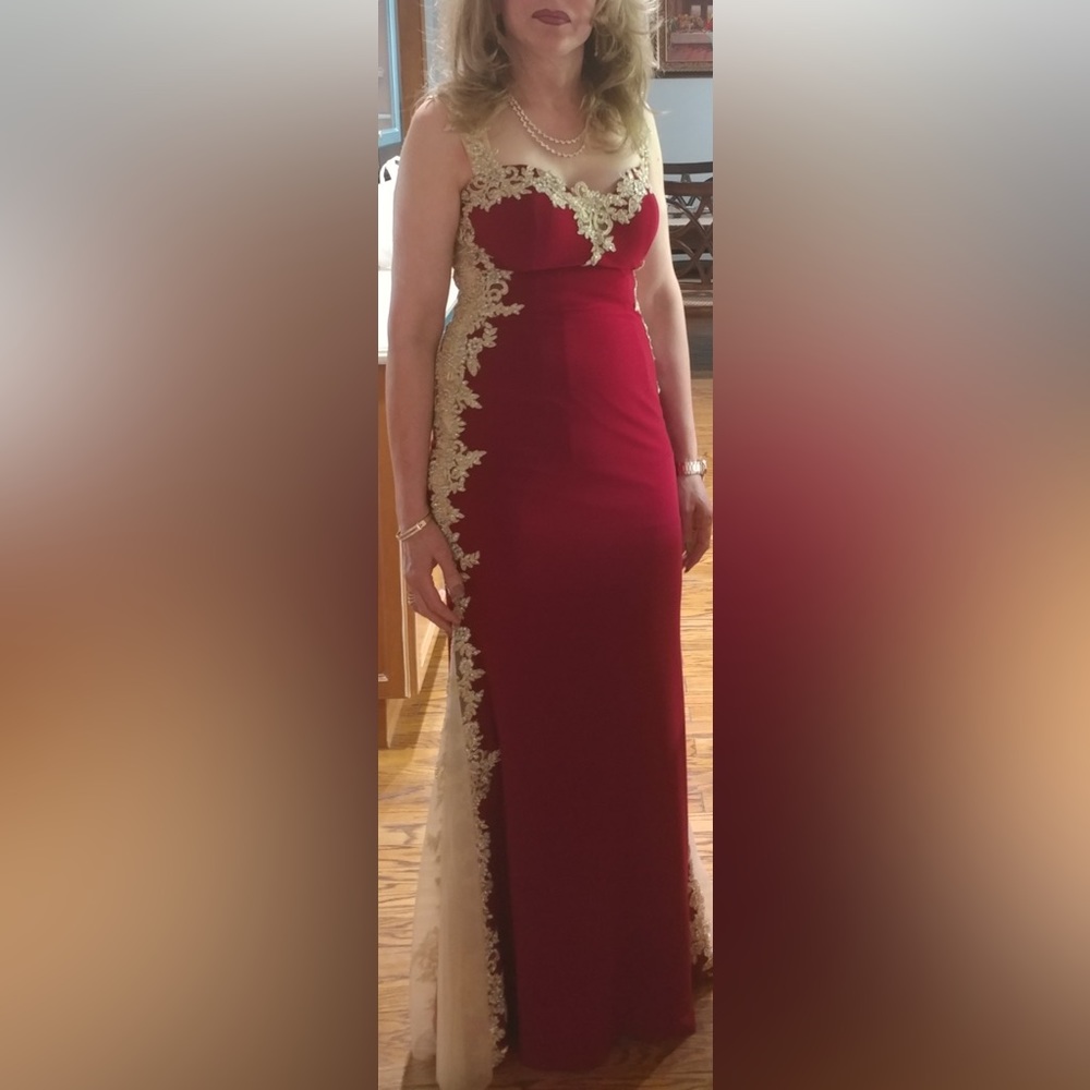 Red dress
